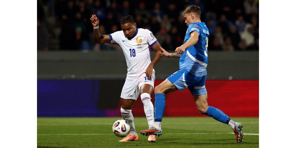 Christopher Nkunku (kiri). Foto AFP