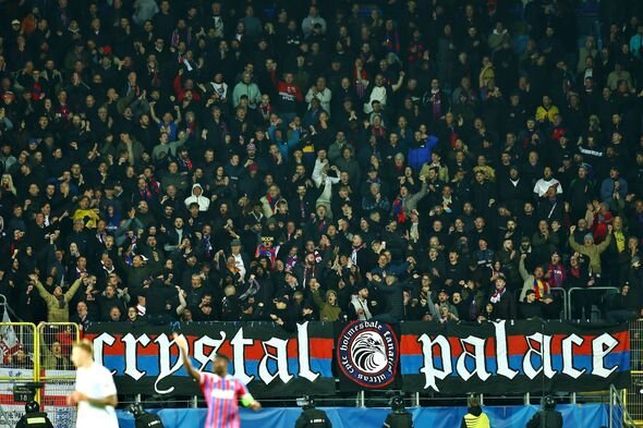 Dynamo Kyiv versus Crystal Palace, Liga Konferensi UEFA, babak penyisihan grup, sepak bola, Lublin Arena, Lublin, P.