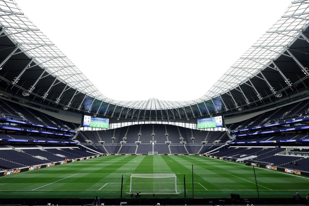 Pemandangan umum Stadion Tottenham Hotspur