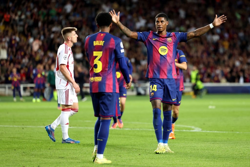 Marcus Rashford dari FC Barcelona