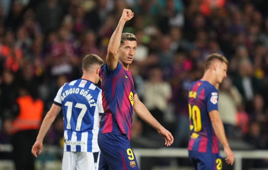 Robert Lewandowski, pemain FC Barcelona