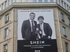 Shein di BHV: Meskipun ada kontroversi, bos kedua perusahaan muncul di bagian depan toko