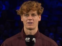 Jannik Sinner meminta maaf kepada penonton di Paris Masters segera setelah memenangkan gelar Tennis | olahraga