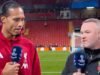 Virgil van Dijk dan Wayne Rooney dalam wawancara TV langsung yang canggung setelah perselisihan Liverpool | Sepak Bola | olahraga