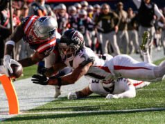 Patriots mengalahkan Falcons 24-23 setelah Atlanta gagal mendapatkan poin tambahan di akhir pertandingan