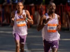 Obiri memecahkan rekor lintasan NYC Marathon putri, Kipruto memenangkan perlombaan putra dalam penyelesaian foto
