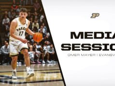 Sesi media Omer Mayer | Bola Basket Putra Purdue – Pembuat Boiler Purdue