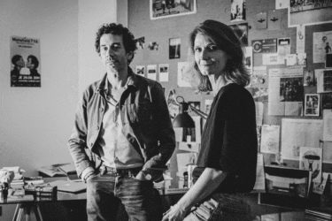 Emilie Capliez dan Matthieu Cruciani foto Simon Gosselin