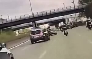 Val-de-Marne. Dua petugas polisi ditempatkan di bawah pengawasan pengadilan setelah menabrak pengendara sepeda motor di jalan raya