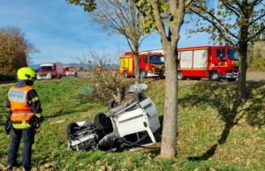 Heidolsheim. Kecelakaan fatal di RD 424 antara Sélestat dan Marckolsheim