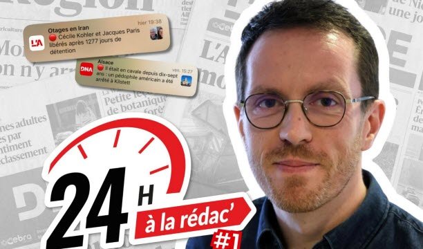 Untuk episode pertama serial kami “24 jam di ruang redaksi” kami bertemu Jérémie Lorand, editor web. Foto Laurent Rea