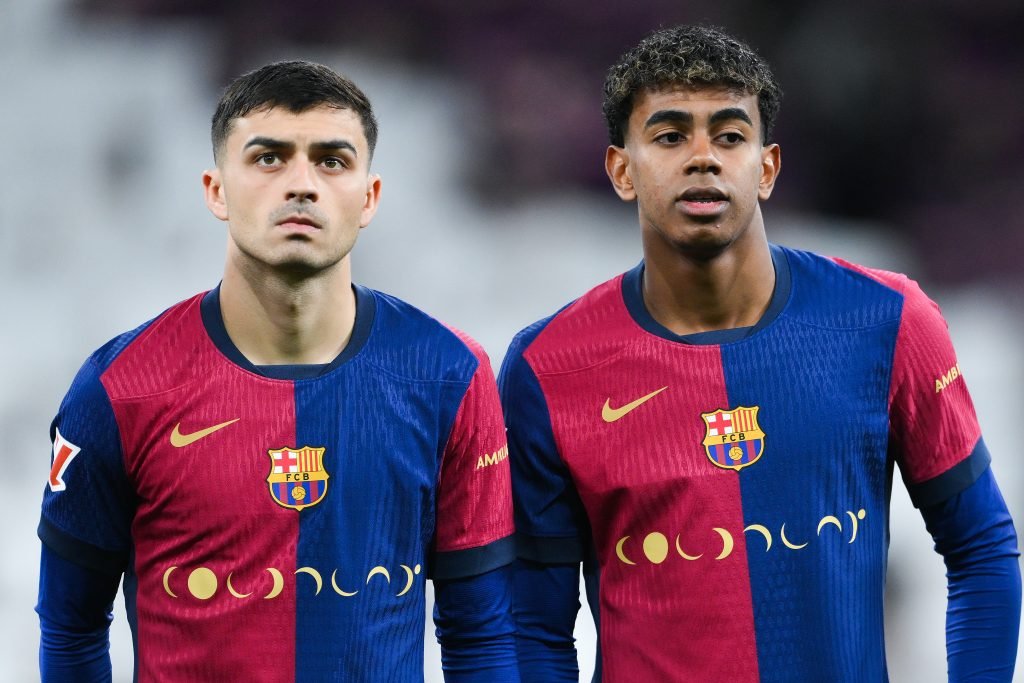 Pedri dan Lamine Yamal dari FC Barcelona