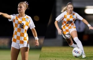 Ally Brown dan Mac Midgley mendapatkan penghargaan All-America dari pelatih United Soccer
