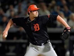 The Rockies memilih pemain tangan kanan RJ Petit dari Tigers dalam draft Aturan 5 di Pertemuan Musim Dingin