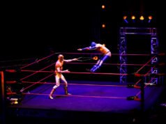 “Membanting!” »: sirkus, gulat dan kartun