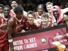 Bola basket. Seru melawan Limoges, SIG mendapatkan tiket Leaders Cup sebagai hadiah