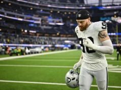The Raiders menempatkan Maxx Crosby di cadangan cedera, mengakhiri musimnya