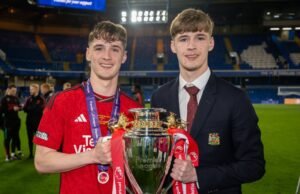 Si kembar Man Utd Jack Fletcher dan Tyler Fletcher bermain untuk tim nasional yang berbeda | Sepak Bola | olahraga