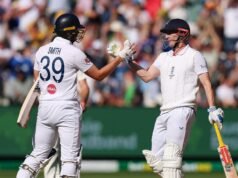 13 foto terbaik saat Inggris mengamankan kemenangan bersejarah Ashes melawan Australia | kriket | olahraga