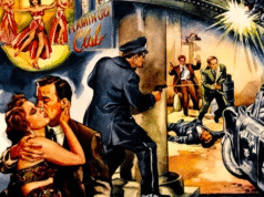 “Diburu di Chicago” oleh John H. Auer: film thriller malam hari antara lelucon dan pengkhianatan