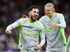 Man City mengamankan kemenangan keenam berturut-turut di Premier League dengan kemenangan 2-1 melawan Nottingham Forest