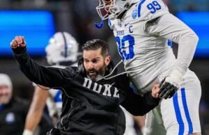 Duke mengalahkan peringkat 16 Virginia 27-20 dalam perpanjangan waktu untuk memenangkan kejuaraan ACC pertamanya sejak 1962