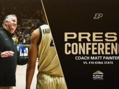 Konferensi pers Pelatih Matt Painter melawan Iowa State | Bola Basket Putra Purdue – Pembuat Boiler Purdue
