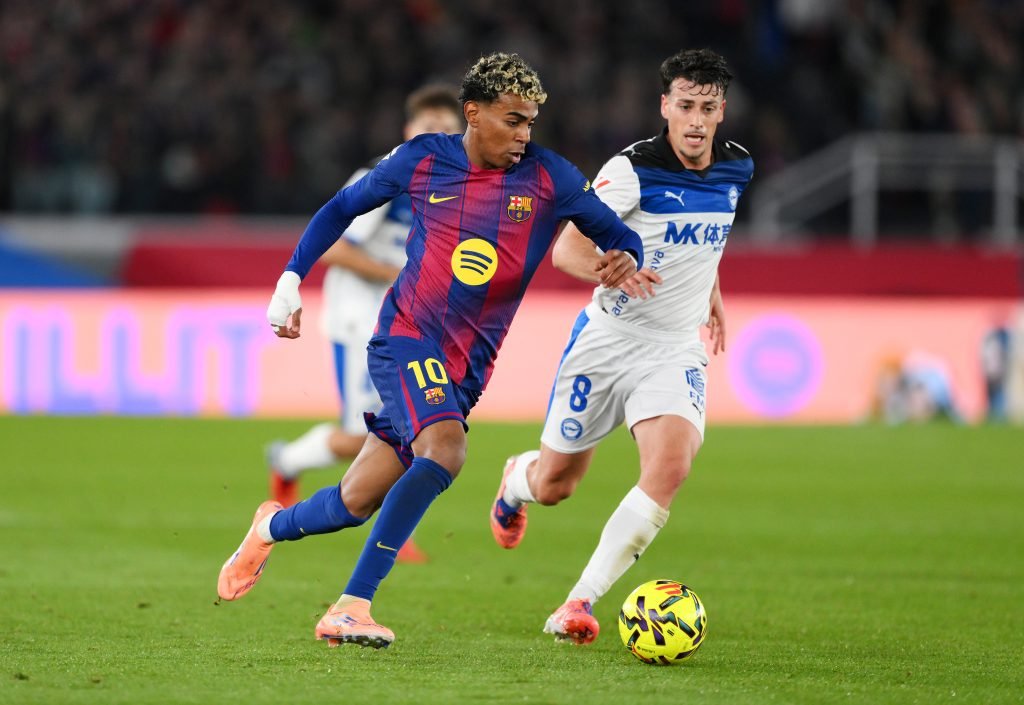 Lamine Yamal dari FC Barcelona