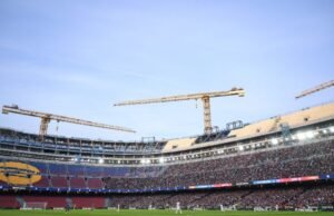 Spotify Camp Nou di Barcelona mengambil langkah lain menuju kapasitas penuh