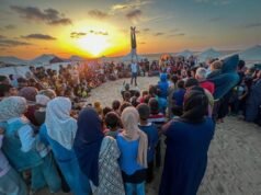 Sebuah film dokumenter tentang “Sirkus Gaza Bebas”, yang mendapat penghargaan di Festival Film Internasional Kairo