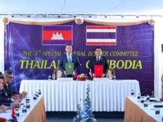 Thailand dan Kamboja menyetujui “gencatan senjata segera”. setelah tiga minggu pertempuran perbatasan