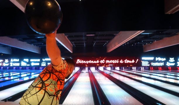 Arena bowling Orangerie dibuka kembali pada tanggal 5 Desember. Foto Laurent Réa