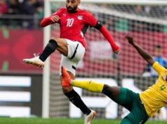 Tim Mesir pertama Salah yang memastikan tempatnya di babak 16 besar, menghalangi Maroko
