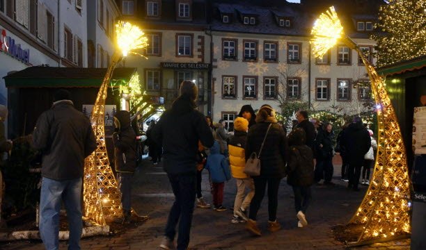 Tempatkan d'Armes di Selestat. Foto Jean Paul Kaiser