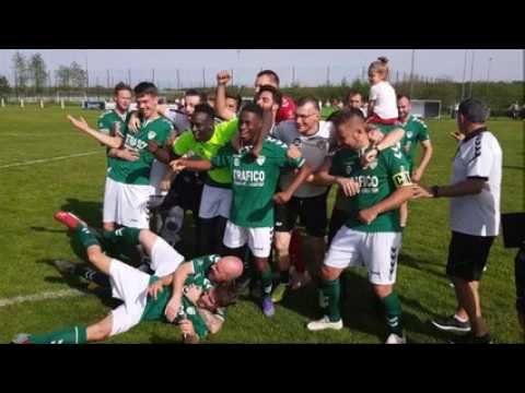 Kegembiraan SR Colmar usai meraih gelar juara Haut-Rhin