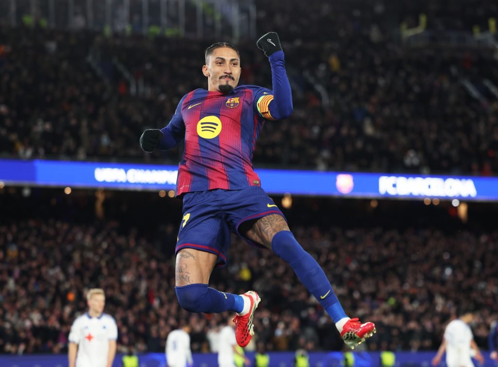 Raphinha dari FC Barcelona