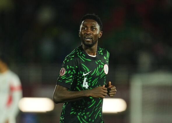 Ndidi Onyinye Wilfred dari Nigeria tampil selama pertandingan AFCON Grup C antara Mozambik dan Nigeria di Stadion Fes di Fes. Ndidi Onyinye Wilfred dari Nigeria tampil selama pertandingan AFCON Grup C antara Mozambik dan Nigeria di Stadion Fes di Fes.