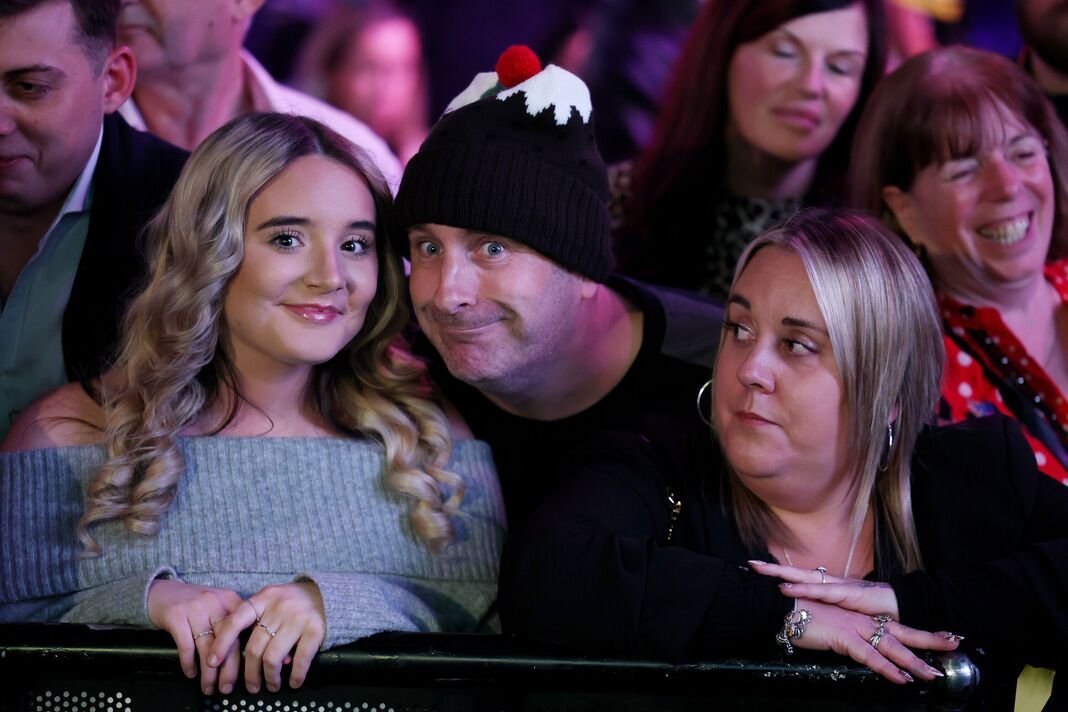 Keluarga Luke Littler.