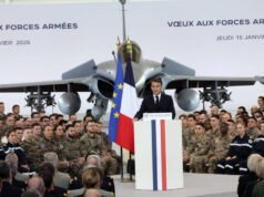 pernyataan utama Emmanuel Macron selama keinginannya kepada tentara