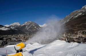 Salju yang dibuat oleh para ahli Italia akan memainkan peran besar di Cortina Games di Milan