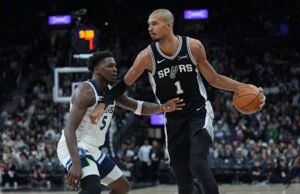 Edwards dan Wembanyama akan menyaksikan pertarungan lain antara dua pemain terbaik Barat sebagai Timberwolves peringkat teratas Spurs
