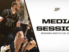 Sesi Media Braden Smith vs Iowa | Bola Basket Putra Purdue – Pembuat Boiler Purdue