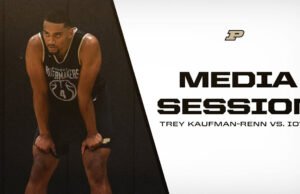 Sesi Media Trey Kaufman-Renn vs Iowa | Bola Basket Putra Purdue – Pembuat Boiler Purdue