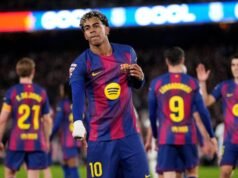 Saksikan: Reaksi Lamine Yamal terhadap gol yang pantas diterima gelandang Barcelona itu melawan Mallorca