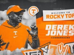 Derek Jones akan melatih cornerback Tennessee