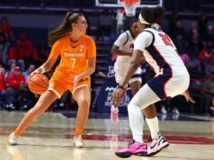 No.21/21 Lady Vols jatuh ke No.17/17 Ole Miss