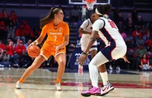 No.21/21 Lady Vols jatuh ke No.17/17 Ole Miss