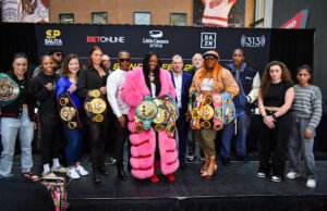 Pertarungan antara Claressa Shields dan Franchon Crews-Dezurn di Detroit