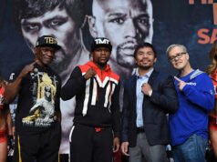 Floyd Mayweather Jr., penduduk asli Michigan, melawan Manny Pacquiao dalam pertandingan ulang Netflix di Las Vegas Sphere