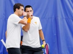 Jose Garcia meraih kemenangan tunggal keenam berturut-turut, tetapi Vanderbilt menang 4-2